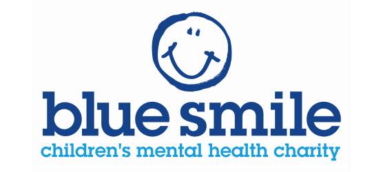 The logo of Blue Smile, a children's mental health charity