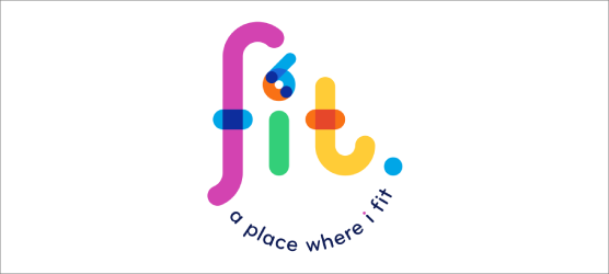 The logo of the f6it charity