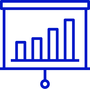 An icon a bar chart