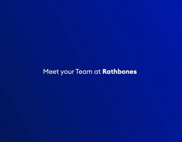 A YouTube thumbnail for the Meet your team at Rathbones video on the Deloitte page