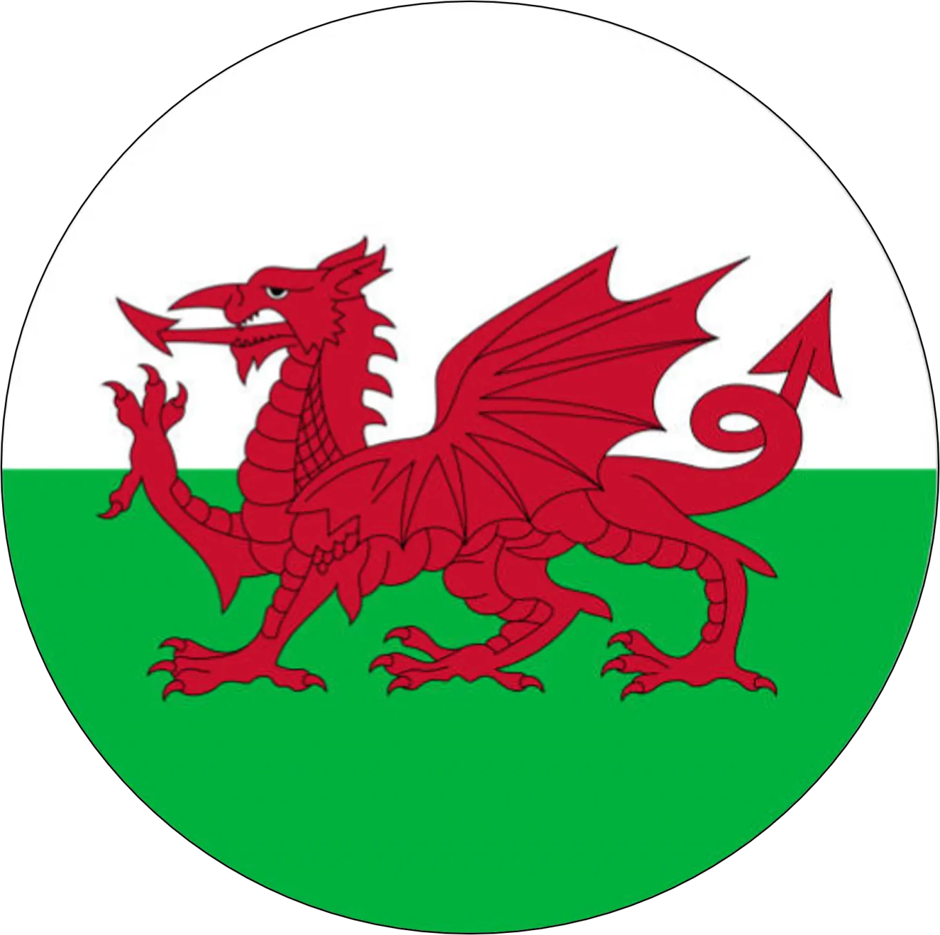 The Wales flag