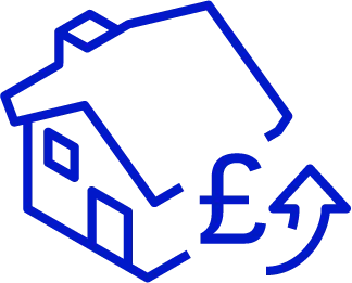 An icon of a house move