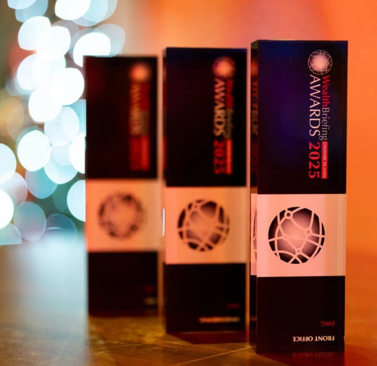 Rathbones staff receiving an award