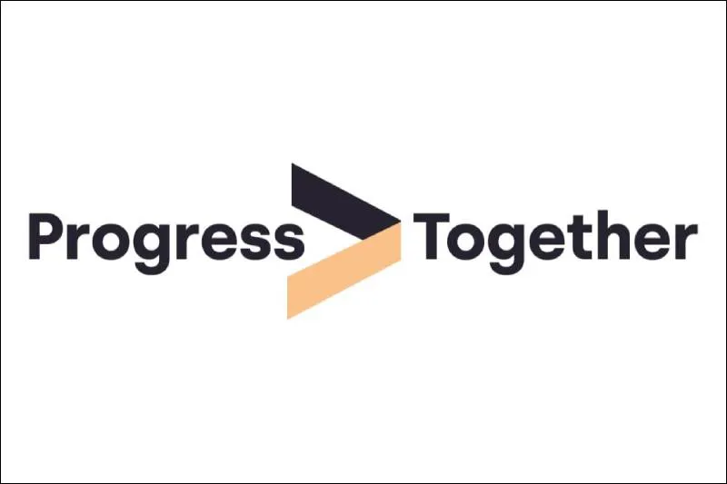 The logo of Progress Together