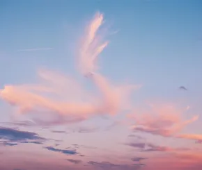 wispy clouds at sunset engagement policy