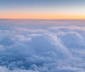 Clouds with silver lining