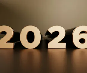 3D 2026 on a gold background