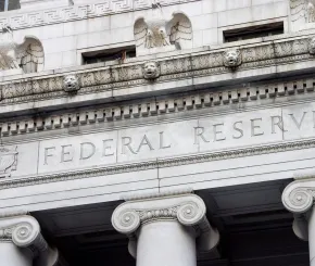 Federal Reserve building frontage