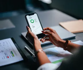 last with phone checking finances