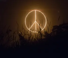 Image of a peace sign