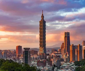 Taiwan skyline