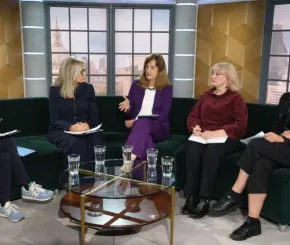 Speakers on the FT Adviser couch discussing how retirement support that IFAs provide is being redefined