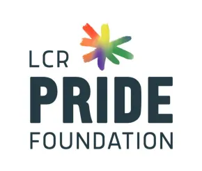 The logo of the LCR Pride Foundation