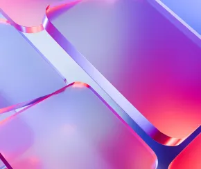 Transparent blocks of glass