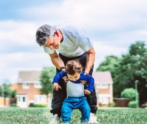 Father and child