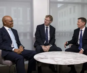 Fani Titi, Paul Stockton and Iain Hooley L-R