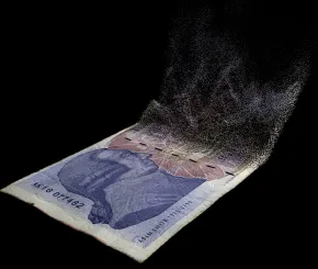 Disappearing-note