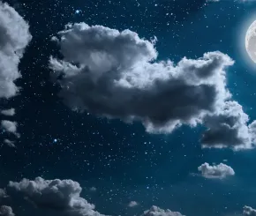 Midnight sky