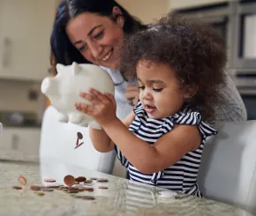 - investing early and often the magic of compound interest = piggy bank