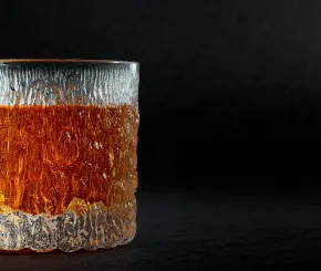 Glass of scotch