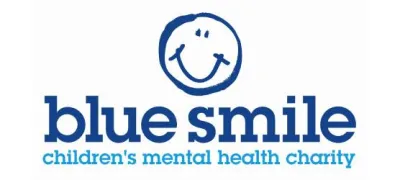 The logo of Blue Smile, a children's mental health charity