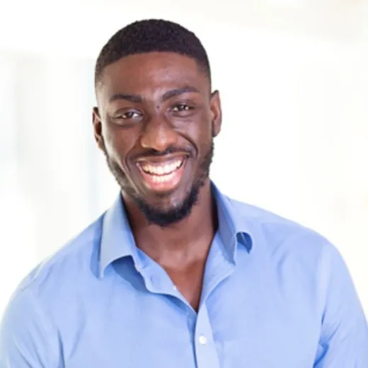 Trophy icon with dark blue background