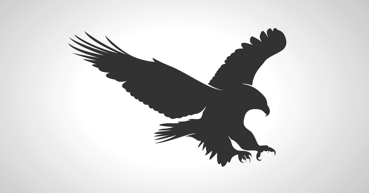 American eagle silhouette