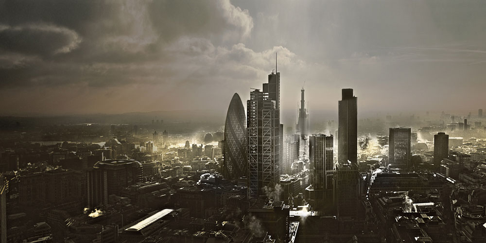 London city skyline
