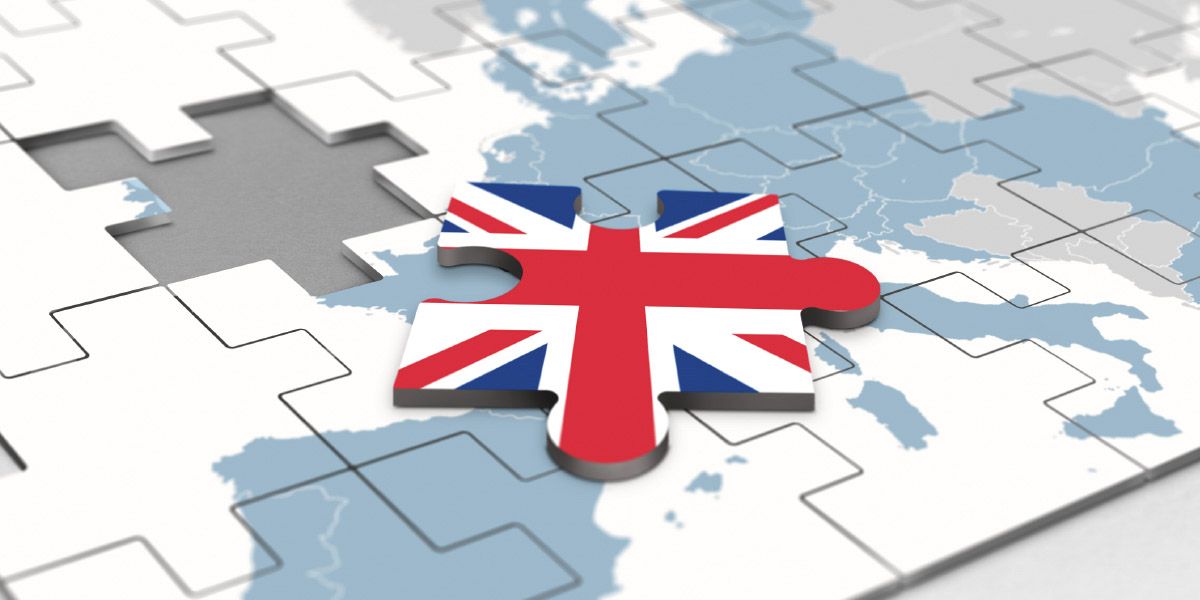 Brexit - Rathbone Investment Management Union Flag jigsaw piece removed from map of Europe -Rathbone Investment Management